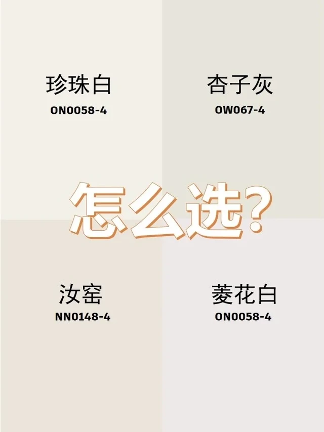 被问爆的四色乳胶漆！怎么选看这篇👀