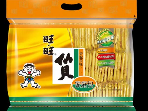 旺旺 仙贝 原味 400g 家庭装 休闲膨化食品饼干糕点零食