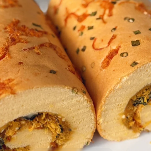 松软到犯规！手把手教你做爆浆肉松蛋糕卷