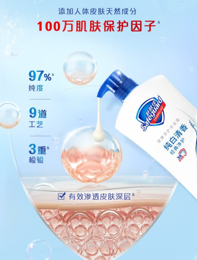 舒肤佳沐浴露