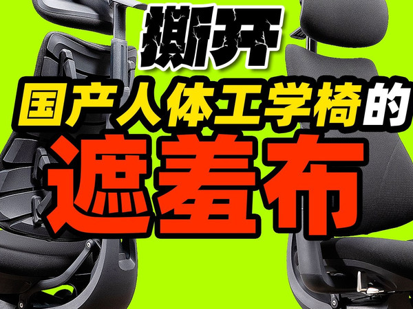 为什么大多工学椅是智商税？国产椅能否赶超国外旗舰？清闲动态人机工学椅 压力实测对比分析！【老张】