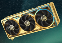 用了6.5克真黄金！华硕推出ROG RTX 5080 Dhahab显卡：外观同样奢华