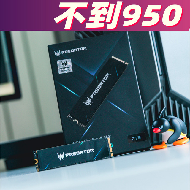 继续背刺！2T满血PCIe5固态不到950
