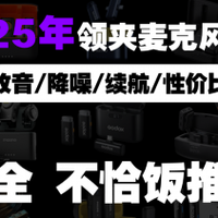 手机领夹麦克风什么品牌比较好？2025年专业领夹麦克风推荐指南