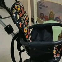 suzzt遛娃神器带遮阳棚可折叠婴儿推车双向手推车婴儿车0-3岁溜娃
