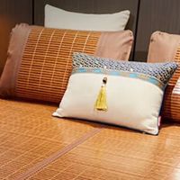 九洲鹿凉席，双面清凉，折叠便携，夏日必备！ 