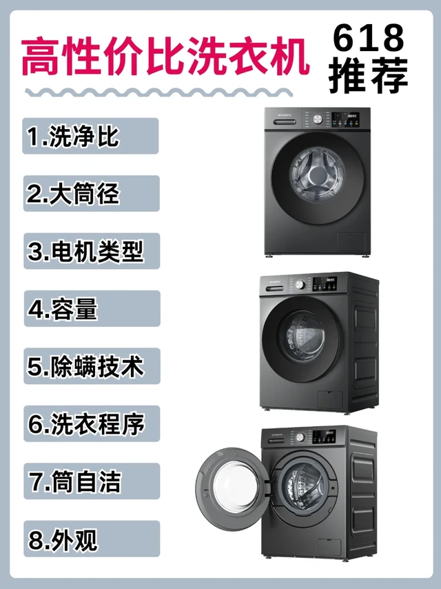 千元高配首选洗衣机,看完不花冤枉钱