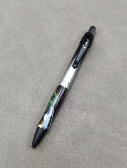 百乐文具改装/手工制作PILOT百乐G2 PRO树脂笔握/美国PILOT百乐G2 PRO中性笔按动式百乐G2笔芯黑色0.7mm考试笔/PILOT G2 Pro 可填充可伸缩滚珠凝胶笔,0.7 毫米细笔