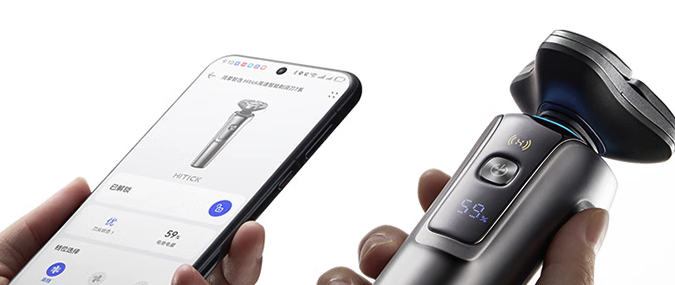  鸿蒙智选新品：Hitick智能剃须刀，支持智慧生活APP操作