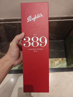 奔富389，口味偏甜适合女生的红酒
