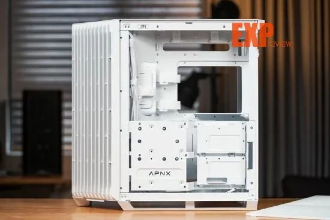 APNX V1中塔机箱评测:独特斜面进风格栅,强化散热型海景房