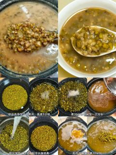 如何煮出开花出沙的绿豆沙?