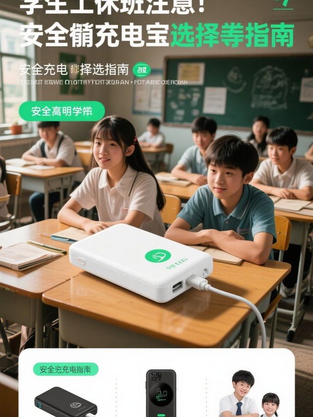 学生党注意：安全充电宝选购指南
