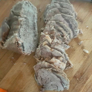 618必囤！月盛斋800g谷饲牛腱子，切片夹饼香到舔手指