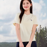 邂逅夏日优雅 —— lagogo服饰旗舰店短袖T恤女夏季通勤气质款