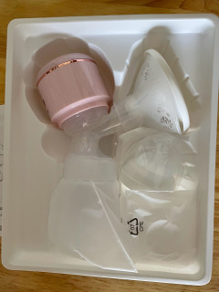升级款夕岚粉电动吸奶器，大吸力体验！