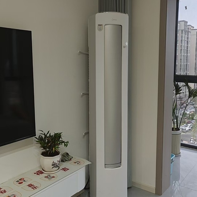 炎炎夏日，入手美的新一代空调-酷省电3匹柜机，倍感酷爽省电