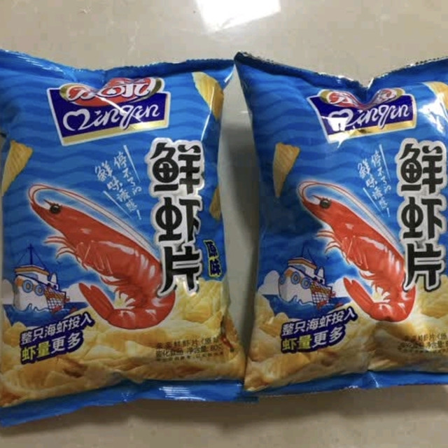 吃的就是个鲜，尝尝这款亲亲原味虾片