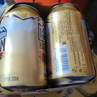 哈尔滨啤酒小麦王整箱装体验