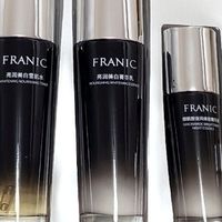 618入手的法兰琳卡美白淡斑水乳套装，补水提亮效果还不错