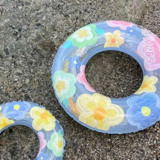 佩奇妈妈游泳圈大人成人救生圈腋下圈游泳装备加大加厚泳圈