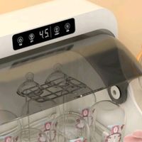 奶爸必备：高效育儿神器推荐，如便携式婴儿床、智能奶瓶消毒器