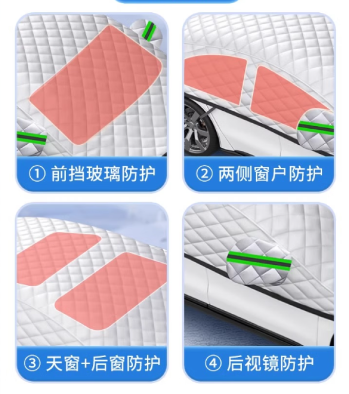 华饰遮阳挡套装