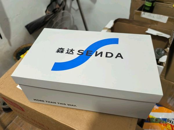 森达正装皮鞋男职场一脚蹬