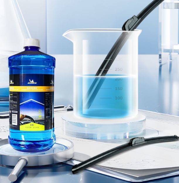 米其林0℃汽车玻璃水采用复合型清洁配方