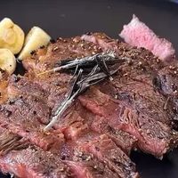 澳洲谷饲黑安格斯M5+眼肉盖牛排体验