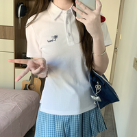 救命！POLO衫这样穿也太显嫩了叭！👧🏻✨ 教科书级减龄