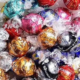 Lindt瑞士莲进口软心牛奶黑巧克力散装婚庆喜糖网红休闲零食糖果