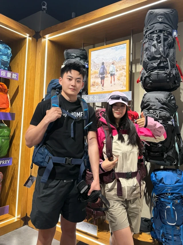 🎒OSPREY中国首家店开业🎉太好逛了‼️