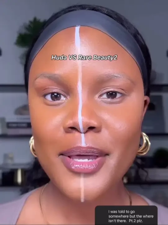 🔥 **Huda Beauty vs Rare Beauty 全脸测评！** 🔥  #hudabeauty #rarebeauty #赛琳娜