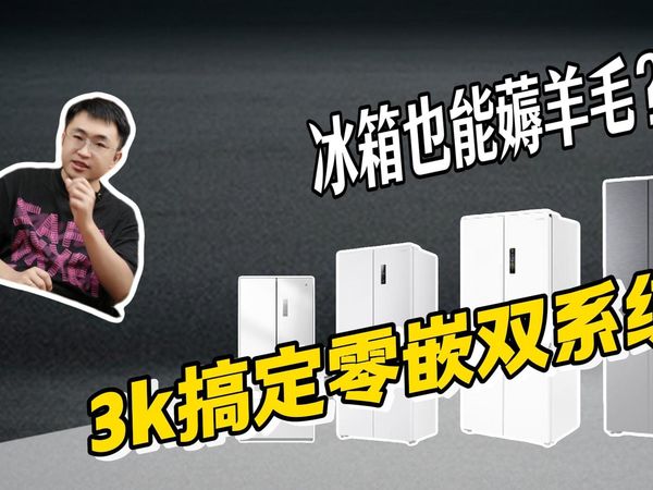 【买前必看】三千就能买到一线大品牌的零嵌双系统冰箱?
