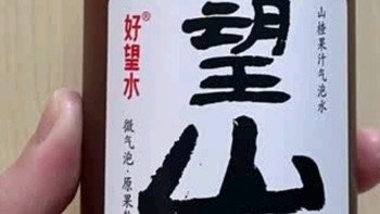好望水望山楂山楂汁气泡水健康熬煮果汁0脂肪300ml*6瓶
