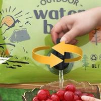 10升折叠水袋：露营音乐节新宠