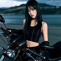 机车辣妹的甜蜜心机：硬核与蜜糖碰撞的甜酷穿搭秘籍