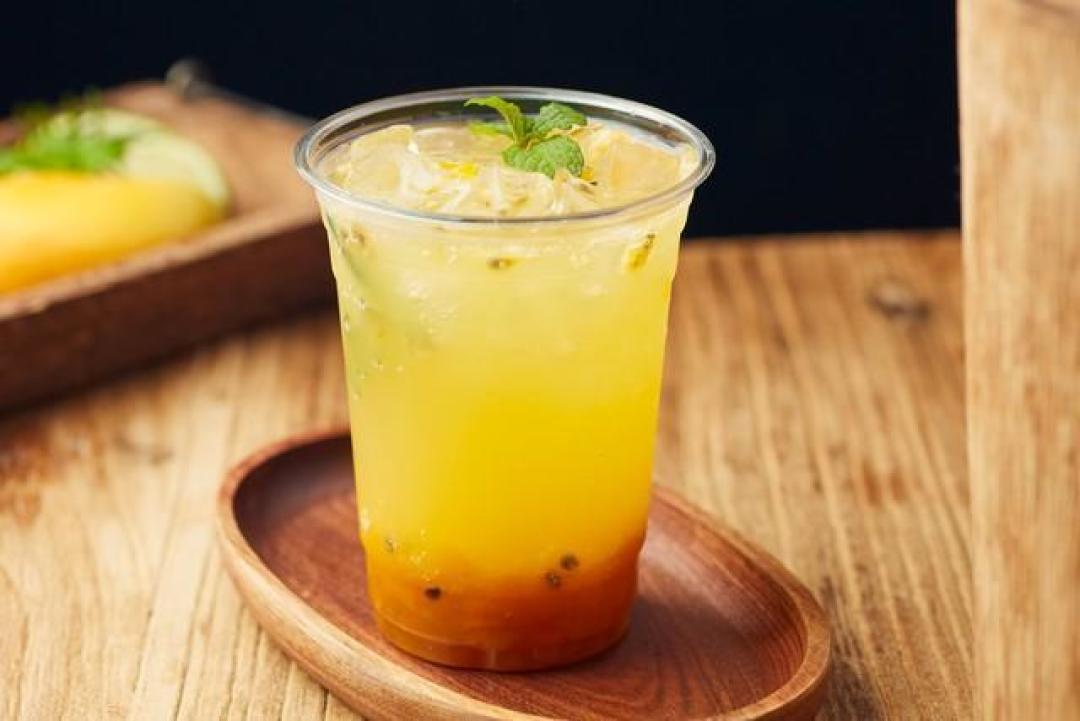 百香果小青柠冰茶3重冰爽秘诀：果香撞茶香秒退盛夏燥热