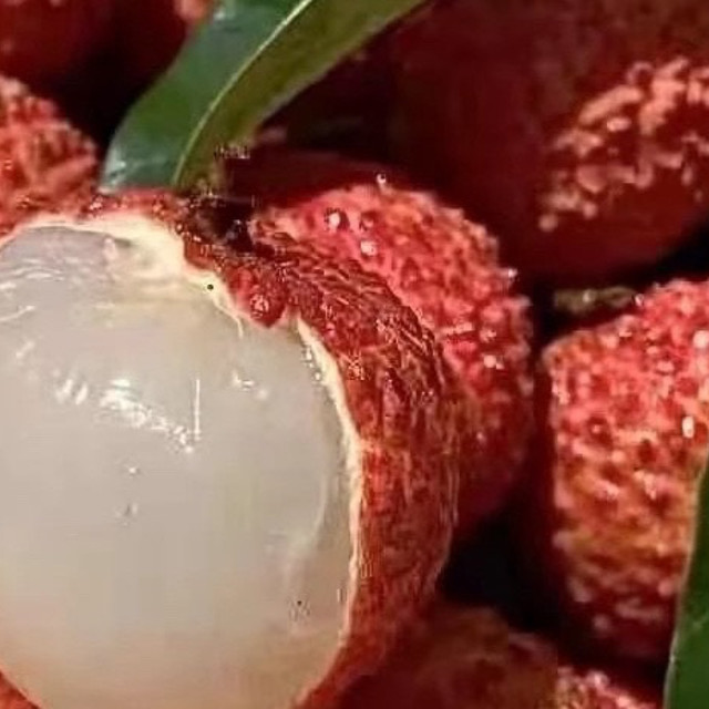 夏日冰镇桂味荔枝的清凉享受