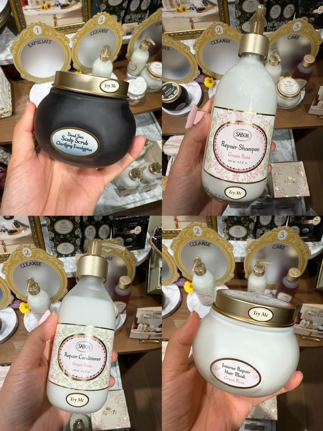 sabon新品洗护｜绿玫瑰or娇嫩茉莉