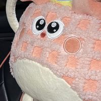 卡通怪兽护颈枕腰靠垫组合