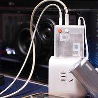 办公、出游不可少，闪极点阵屏充电器+随行Mini 2充电宝
