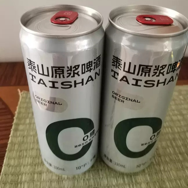 泰山原浆干啤0糖全麦酿造分享