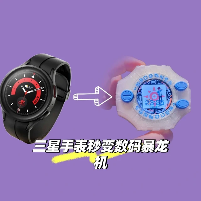 🔥【三星手表秒变数码暴龙机】适配教程+