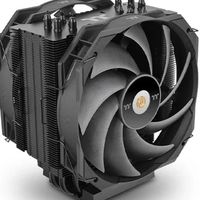 Thermaltake推出WAir工作站风冷散热器：全黑外观，单塔双风扇六热管
