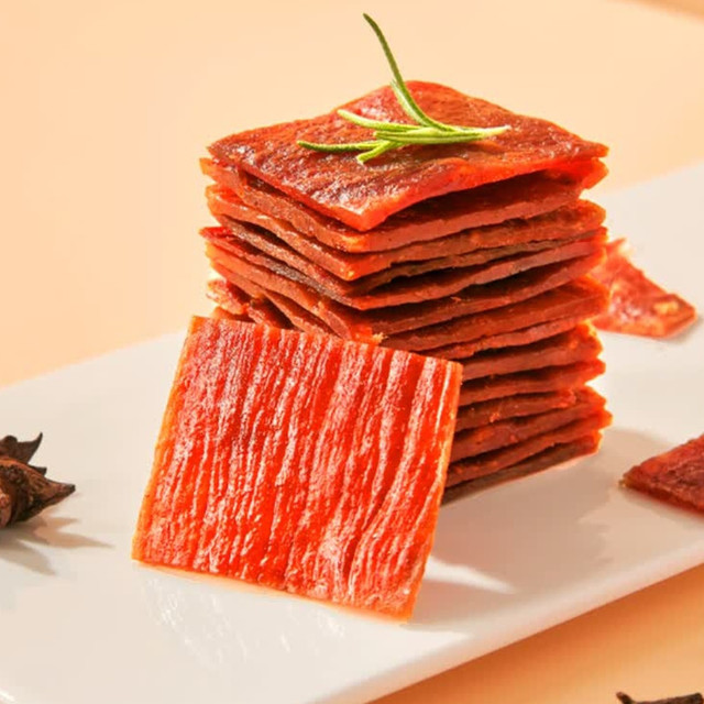 万达原味高蛋白猪肉脯：解馋又营养的小零食