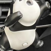 熊猫噗噗香薰提升夏日驾驶幸福感