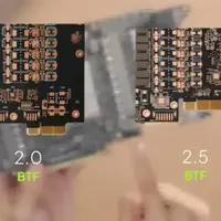 华硕展示BTF2.5最新可移除式GC-HPWR设计，短时承载功率超1000W