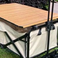 🌿露营必备！便携又实用的推车🌿